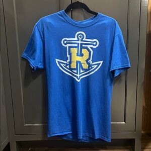 Blue T-Shirt with Anchor Logo
